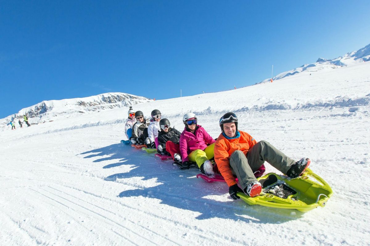 Luge Sur l'Alpe d'Huez Grand Domaine Ski
