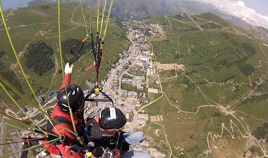 Two-seater baptism with Confident’Ciel – flight 2 Alpes