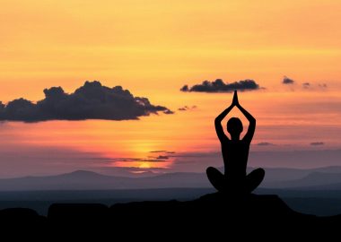 Yoga classes in the resort