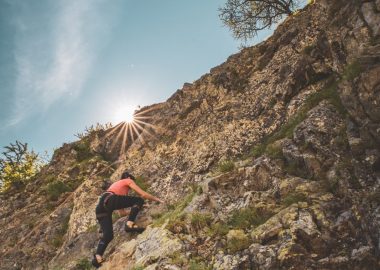 Climbing school in Arsine