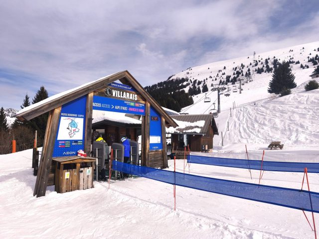 Villarais chairlift – Departure station