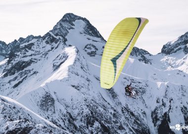 Paragliding flight – Air 2 Alpes
