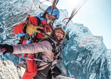 Paragliding flight – 2 Alpes parapente
