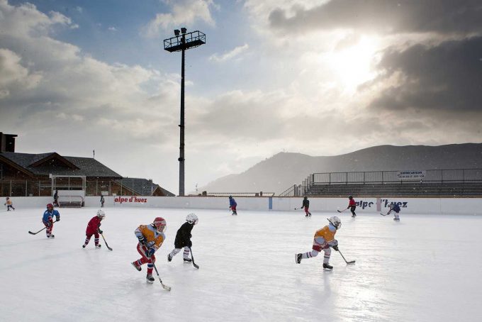 Alpe d’Huez skating rink
