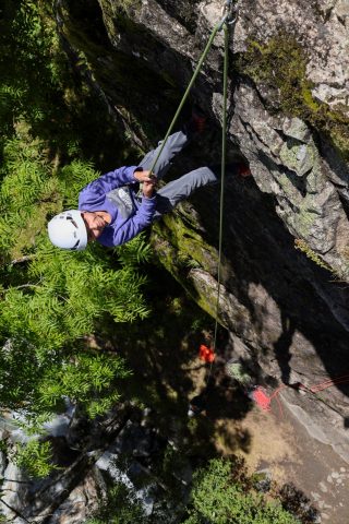 Les Balmes climbing school_La Grave
