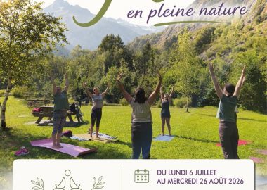 Elément YOGA Oisans – Yoga in nature summer 2026.