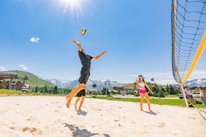 Beach Volleyball Court_Alpe d’Huez