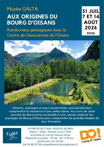 GEOLOGICAL HIKING – Bourg-d’Oisans: to the origins of the landscape_Le Bourg-d’Oisans