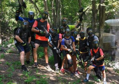 Paintball in the Forest