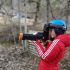 Laser game in the forest