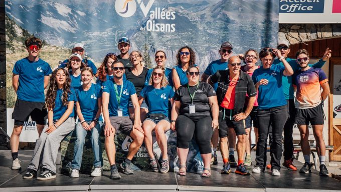 Volunteers for the Deux Alpes Trail