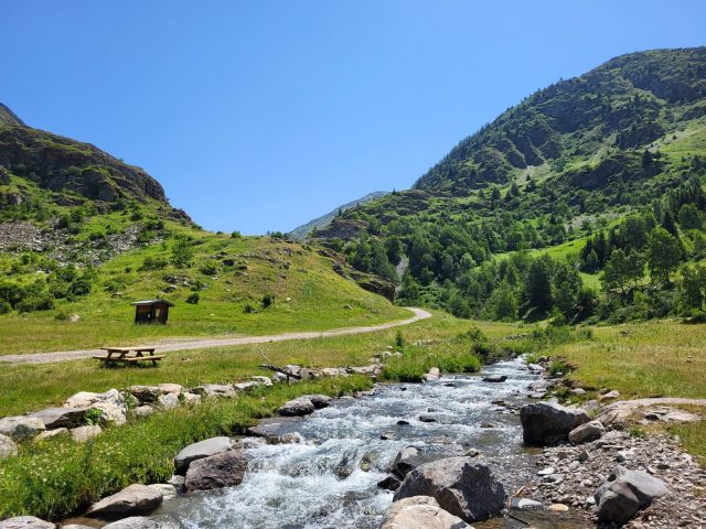 The Sarenne River as seen from Le Gua