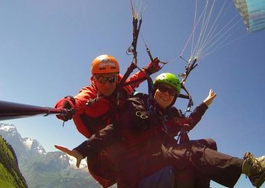 Long thermal tandem flight