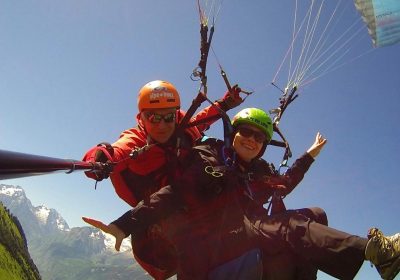 Long thermal tandem flight