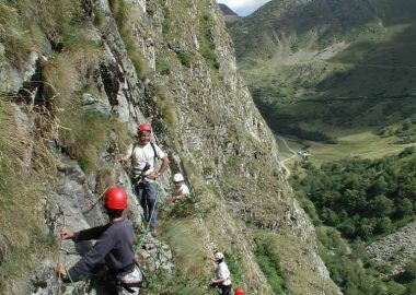 Guided via ferrata: Alpe d’Huez
